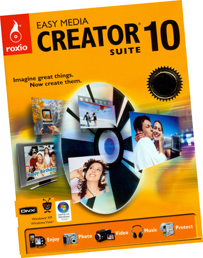Easy Media Creator 10 Suite - オールイン - Roxio