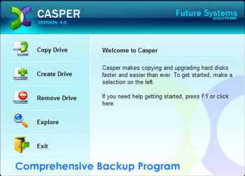 Casper Hard Drive Backup